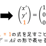 うさぎでもわかる画像処理Part05 画像の幾何学的変換(後編) 同次座標・アフィン変換